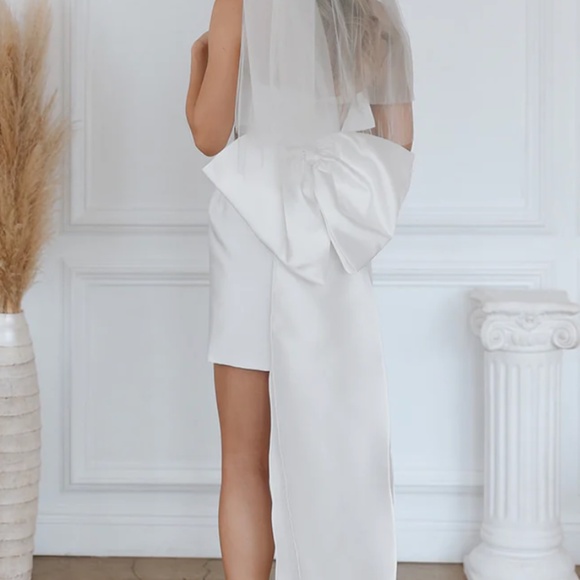 Frankie Little White Party Dress from Untamed Petals - Picture 2 of 2